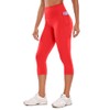 CRZ YOGA Womens Butterluxe Workout Capri Leggings with Pockets 19