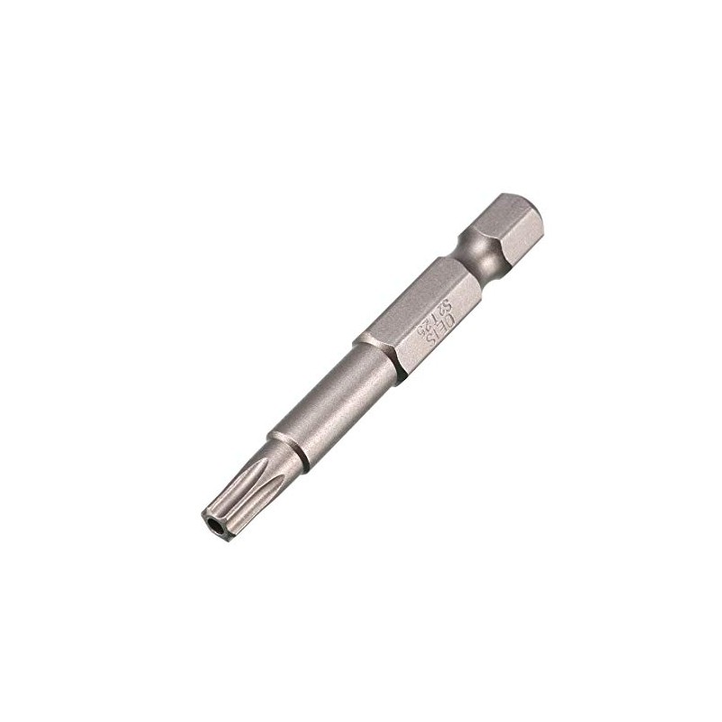 uxcell A14041800ux0496 10 Pcs Magnetic 1/4" x 50mm Torx Point