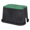 Orbit 53214 20" Jumbo Rectangular Valve Box with Lid, 12"