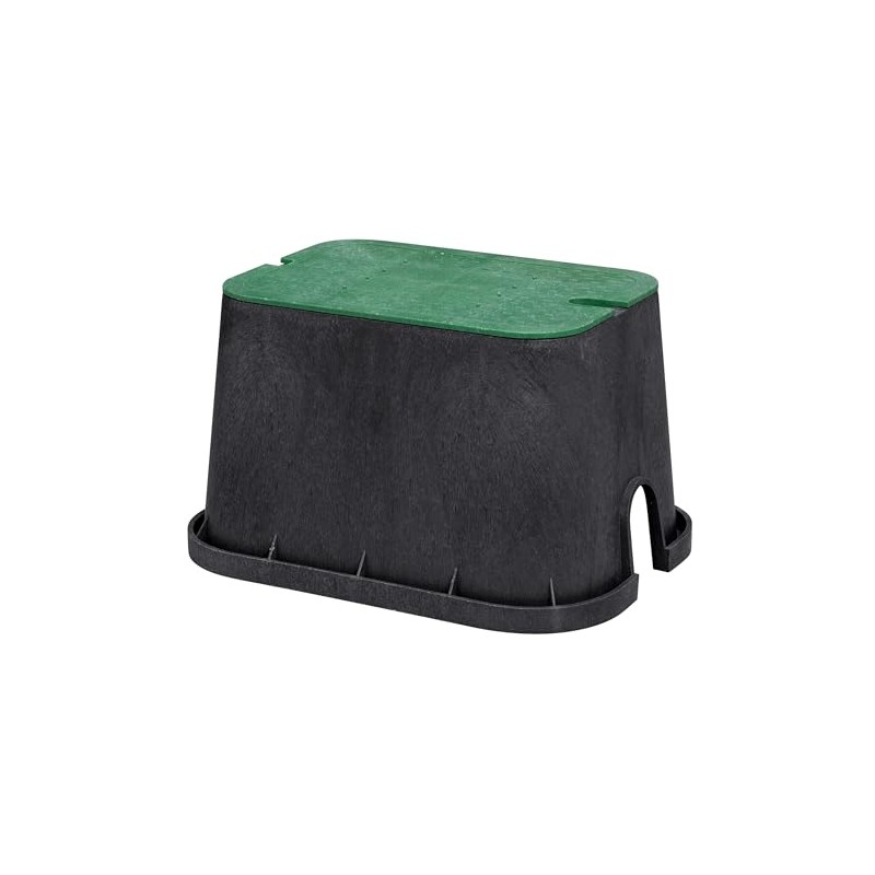 Orbit 53214 20" Jumbo Rectangular Valve Box with Lid, 12"