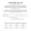 Traditional Costume Belt with Embroidery - Genuine Leather Belt, Original