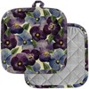 [Pack of 2] Pot Holders for Kitchen, Washable Heat Resistant