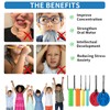 Chew Necklaces for Sensory Kids, 6 Pack Chewy Necklace Sensory
