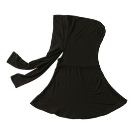 Hophor Hijab Undercaps Slouchy Beanies Cap With Tie Non-slip Caps Under Scarf for Women(Black)