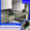 20Pcs 50*30CM Shelf DIviders with 6CM Double Buckle,Shelf partitions,warehouse partitions,warehouse