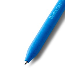 Pentel iZee Bolígrafo BX470 - Boli Retráctil con Cuerpo Mate y Clip Metálico, de Uso muy Cómodo para Escritura Suave, Perfect for Colegios y Oficinas