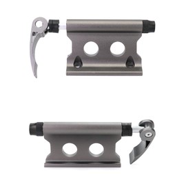 QWORK® 2 Pieces Bicycle Fork Mount Quick Release Aluminium Alloy for Trucks, SUVs and Trailers