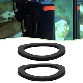 Briny River 4PCS Rubber Gasket Replacement Compatible with Marineland Magnum HOT Polishing Internal Canister Filters Water Filter Gasket Repair