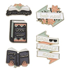 5 Pcs Pin Badges, Enamel Pin Funny Pins Pins Badges Lanyard Pins Cute Pin Funny Badges for Backpacks Clothing Hats Decor Diy Craft Accessories (Style 1)