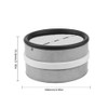 Insert check valve with sealing rubber backflow flap 100 mm