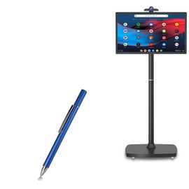 BoxWave Stylus Pen Compatible with Piku Smart Screen Portable TV Monitor Touch Screen (32 in) - FineTouch Capacitive Stylus, Super Precise Stylus Pen - Lunar Blue