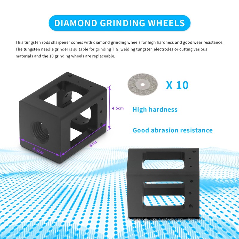 Tungsten Sharpener, Aluminum Tungsten Needles Grinder, Tungsten Needles Grinder, Welding