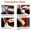 Unbranded 32.8ft Universal Car Weather Stripping Self-Adhesive Auto Door Rubber