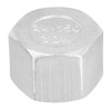 PATIKIL 3/4" Pipe Fitting Cap, 304 Stainless Steel Forged Pipe
