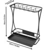 kunghei Metal Umbrella Storage Holder Stand with Removable Drip Tray,