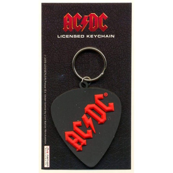 Pyramid International Rubber Keychain, Multi-Colour, 4 x 6 x 1.3