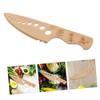 CIYODO Wooden Vegetable Stripper Tool Leaves Remover for Easy Vegetable