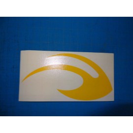 Unbranded University of Michigan Wolverines Winged Helmet 4"- 12" Car Window Vinyl Decal - 4