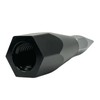 2 Pack Prism Pole Tip Replaceable Sharp - Pointed Surveying