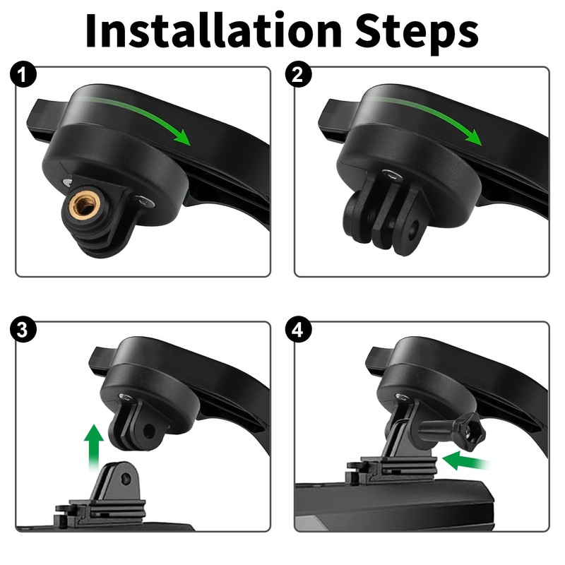 Bike Mount Compatible Adapter Stem Top Cap Computer Mount with