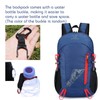 Lywencom Mochila de Senderismo, 20 litros, Ligera, Plegable, Impermeable, Ultraligera,