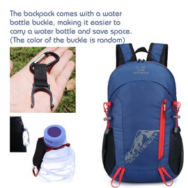Lywencom Mochila de Senderismo, 20 litros, Ligera, Plegable, Impermeable, Ultraligera, Adecuada para Acampar al Aire Libre, Picnic