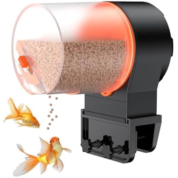 Pawfly 100/200 ml Adjustable Fish Feeder for Aquarium Auto Vacation