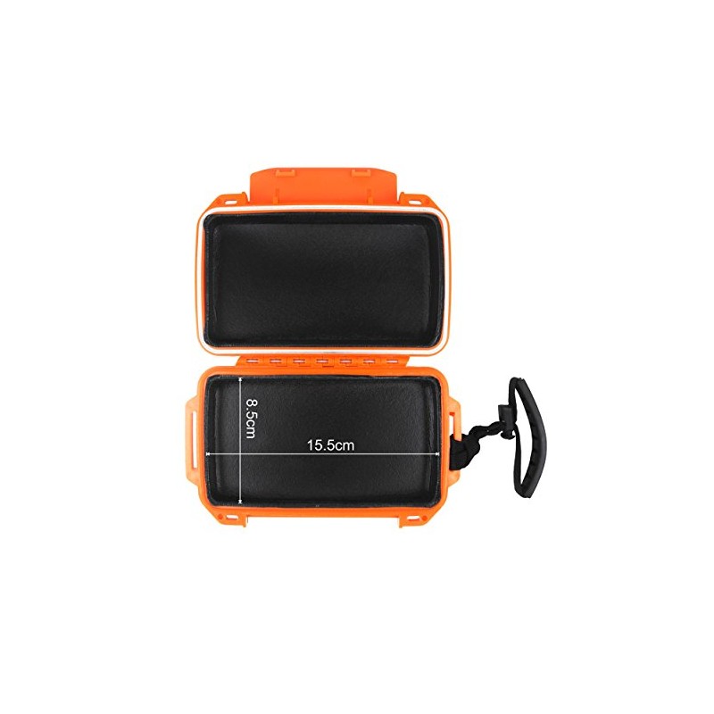 Lomo Drybox 18 Flat Size - Orange. Kayak Dry Box.