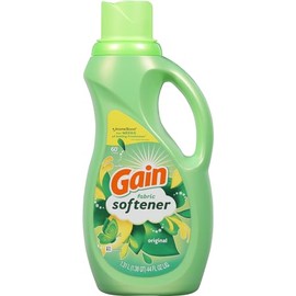 Gain Liquid Fabric Softener, Original Scent, 44 FL OZ LIQ., 60 Loads, Smooth Touch - softness you can feel