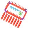 Knitting Loom Set Plastic Flexible Multifunctional Yarn Weaving Tool Accessories