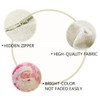 Winter Holiday Pink Decorative Throw Pillow Covers Merry Christmas Cushion