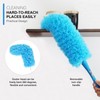 iHUFeather Rainbow Static Duster 24inch Reusable Microfiber Electrostatic Dusters with