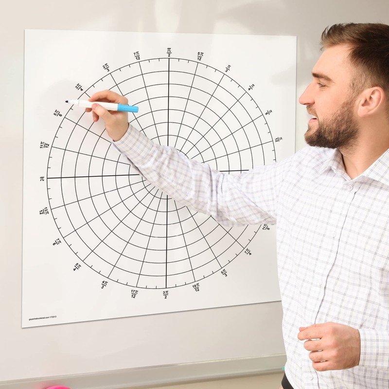Geyer Instructional Products 173013 Polar/Radian Dry Erase Magnet