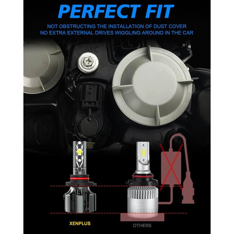 XENPLUS 𝐓𝐚𝐮𝐫𝐮𝐬 Dedicated Accessories Fit for Taurus 2013-2019 9012 H,L,And