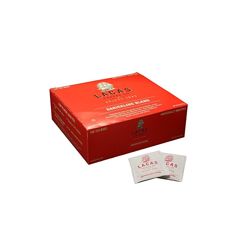 Lacas Coffee Company Hot Tea Darjeeling Tea