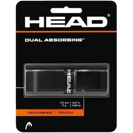 Head 285034-BK Grip Dual Absorbing Replacement, Negro, Talla Única