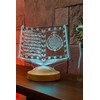 Ramadan Decorative Islamic Eid Mubarak Decoration 3D LED Lamp Gift