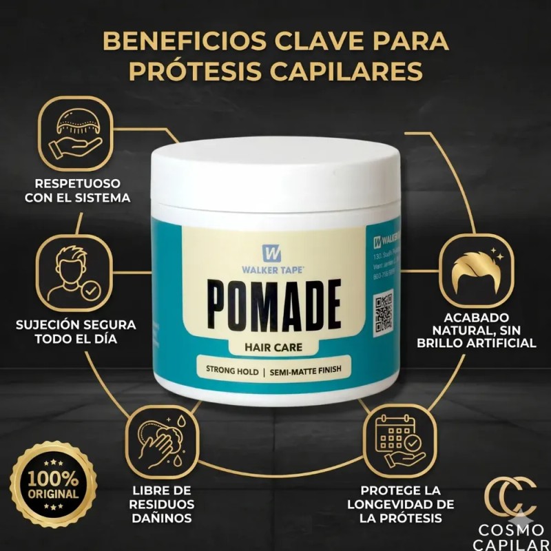 Cera Peinar Protesis Capilar Walker Tape Original Mate 3oz