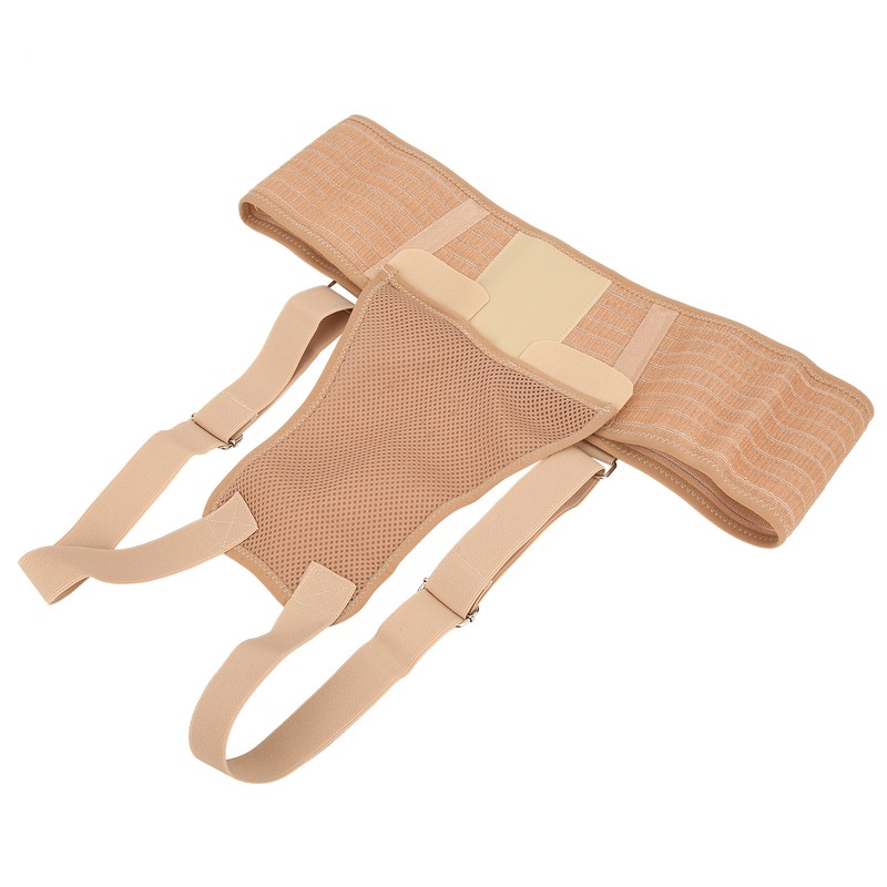 Maternity Belt Pregnancy Support Breathable Adjustment Shoulder Postpartum BeltKhaki