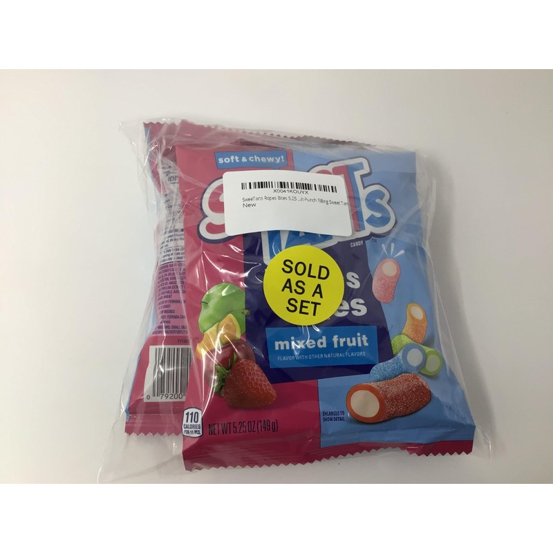 SweeTarts Mini Chewy Candy, Mixed Fruit 6oz, 2-pack