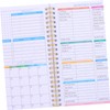 Gadpiparty Budget Planner Notebook Monthly Budget Tracker Sturdy Cover Convenient