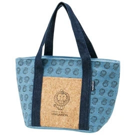 Skater KBCO3 Larson Denim Insulated Bag with Cork Pocket