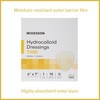 McKesson Hydrocolloid Dressing, Sterile, Sacral, Thin, 6 in x 7