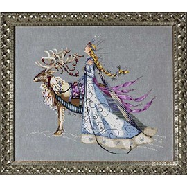 Mirabilia Counted Cross Stitch Chart Pattern 18" x 15 ~ THE SNOW QUEEN #143