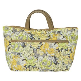 Intermode 18704022 Made with Liberty Fabric Pouch Bag-In Bag, Women's, Women's, Yellow [C]