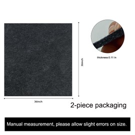 BETAGT 1 Pcs Refrigerators Mat, Multifunctional Home Appliance Waterproof Slip Resistant Mat, Absorbent Household Equipment Pad for Protect Refrigerators Washing, Machine and Floors, 36" X 36"