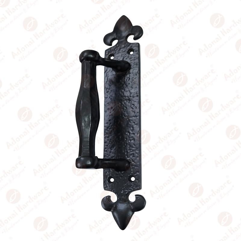 Adonai Hardware "Achaz Aluminium Door Pull with Back Plate (2,