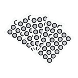 uxcell 100Pcs 3D Scanner Markers 12mm for 3D Scanner, 3D Tracking Dots Reference Point Markers, 3D Target, Diffuse Reflection Markers for 3D Scanner and Optical Tracking