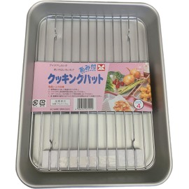 Taniguchi Metal Bat, Tray Cooking Bat, No. 4, Made in Japan, Preparation Bat, Cooking Bat