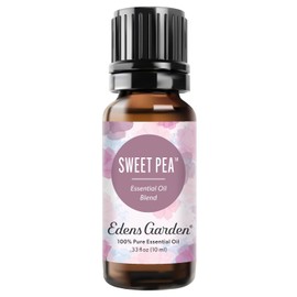 Edens Garden Sweet Pea Essential Oil Blend – 100% Pure Premium Grade & Toxin-Free, Undiluted, Best for Candle Making & Freshie Scents Natural Alternative, Soaps & Diffusers 10 ml (.33 fl oz)